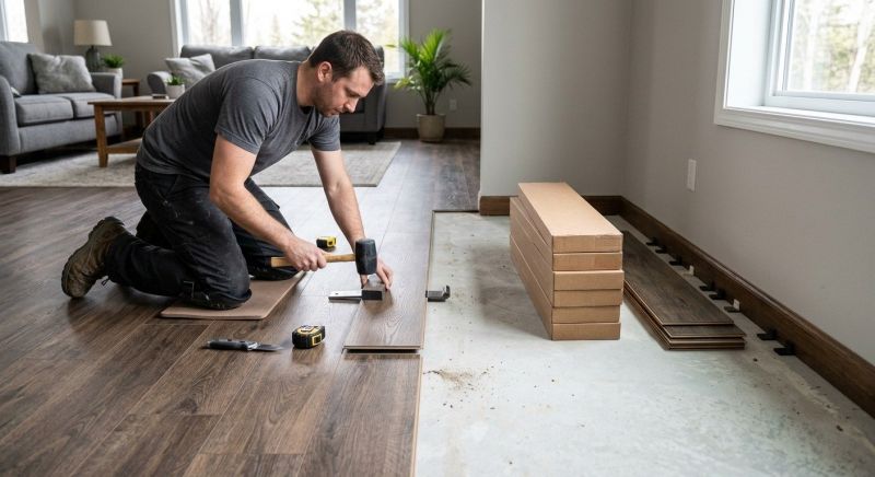 Luxury Vinyl Tile Installation
