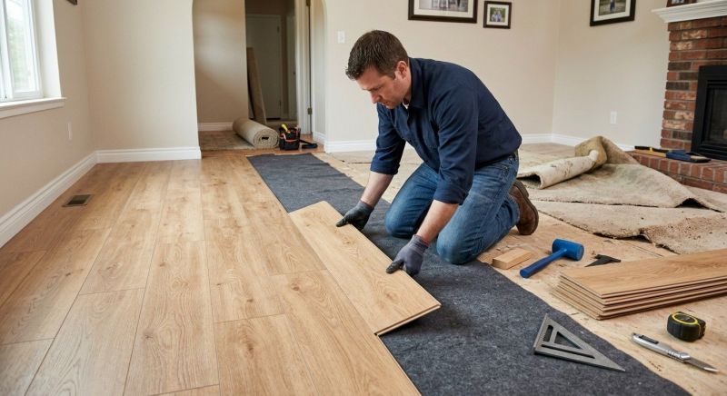 Laminate Floor Remodeling in Palm Bay, FL
