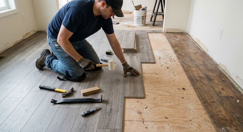 Laminate Floor Replacement in Grant, FL