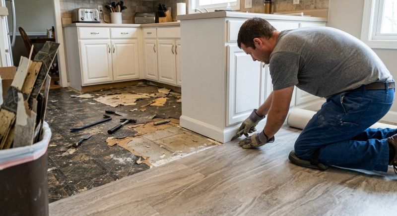 Linoleum Floor Installation in Melbourne, FL