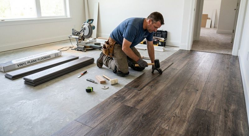 Linoleum Flooring Replacement in Palm Bay, FL