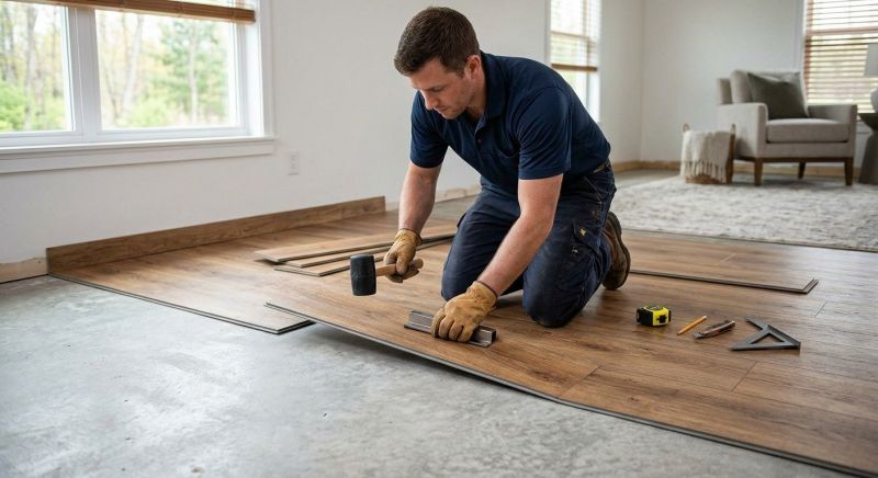Luxury Vinyl Tile Installation in Sebastian, FL