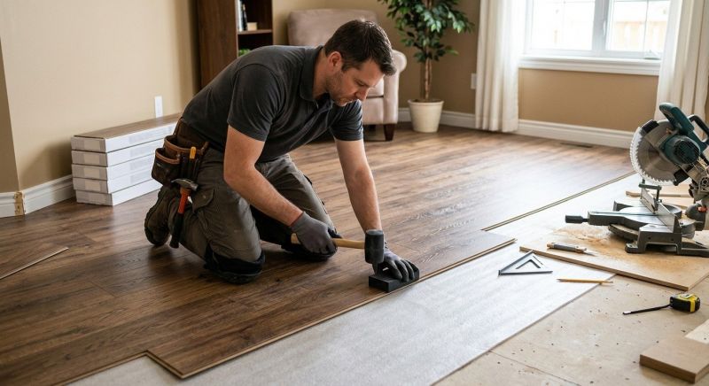 Plank Laminate Installation in Palm Bay, FL