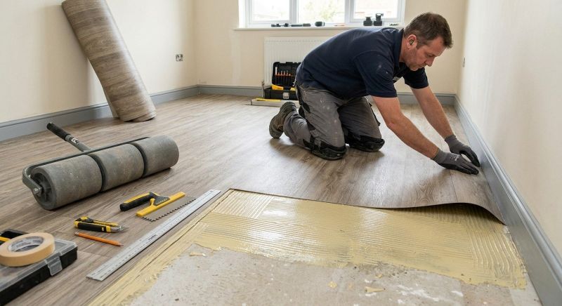 Sheet Linoleum Installation in Brevard County, FL