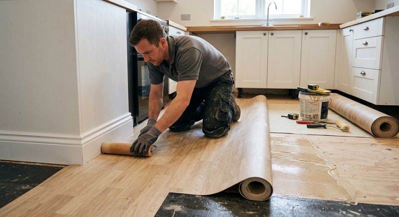 Sheet Linoleum Installation in Palm Bay, FL