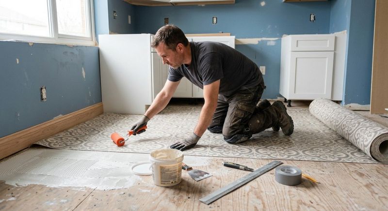 Sheet Linoleum Installation in Melbourne, FL