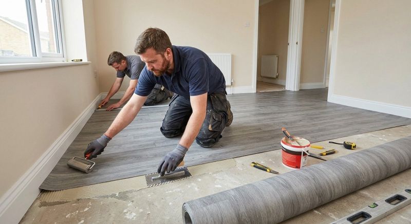 Sheet Linoleum Installation in Melbourne, FL