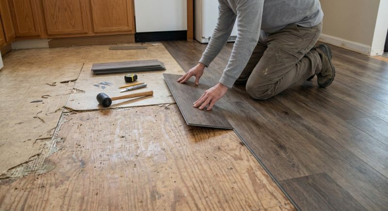 Vinyl Floor Replacement in Palm Bay, FL