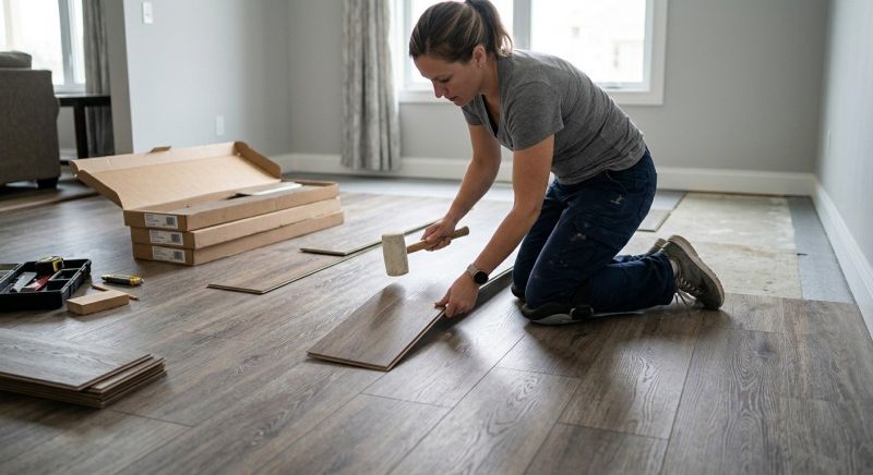 Vinyl Plank Floor Installation in Palm Bay, FL