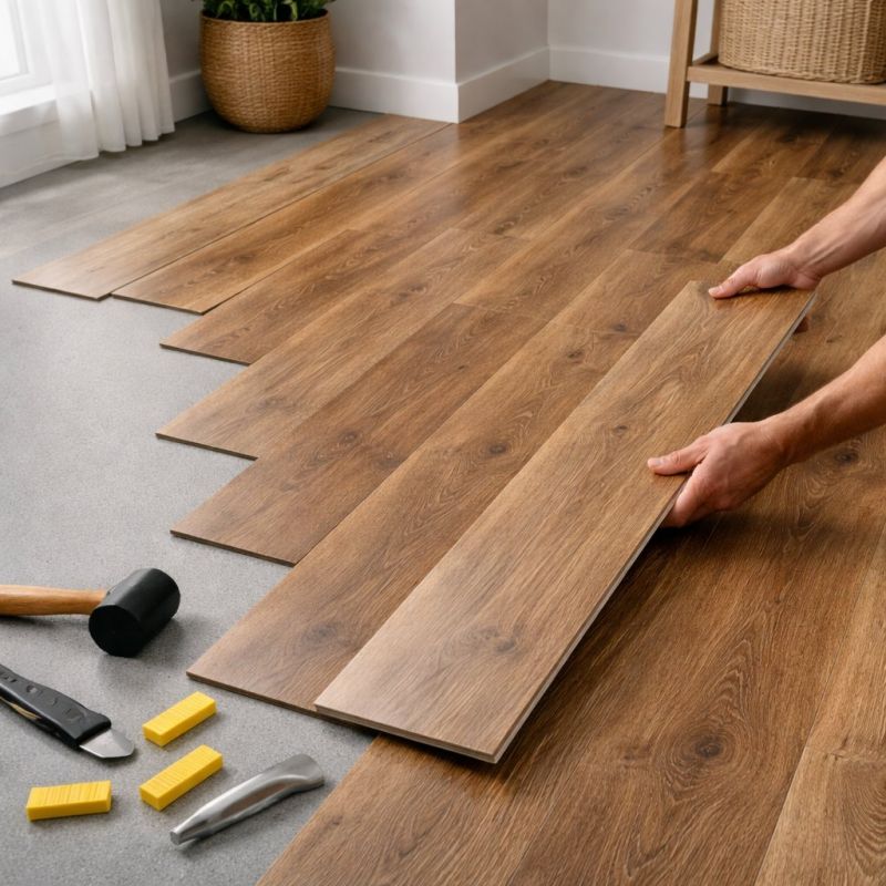 Vinyl Plank Floor Installation in Palm Bay, FL