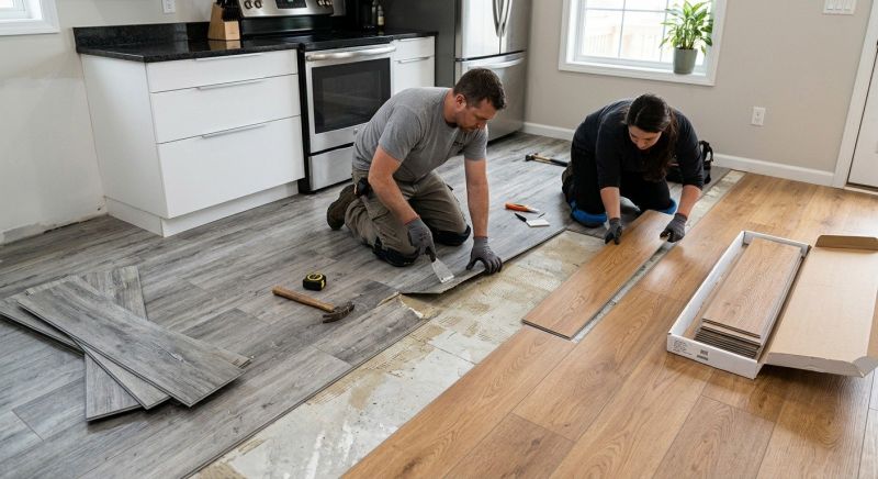 Vinyl Tile Replacement in Palm Bay, FL