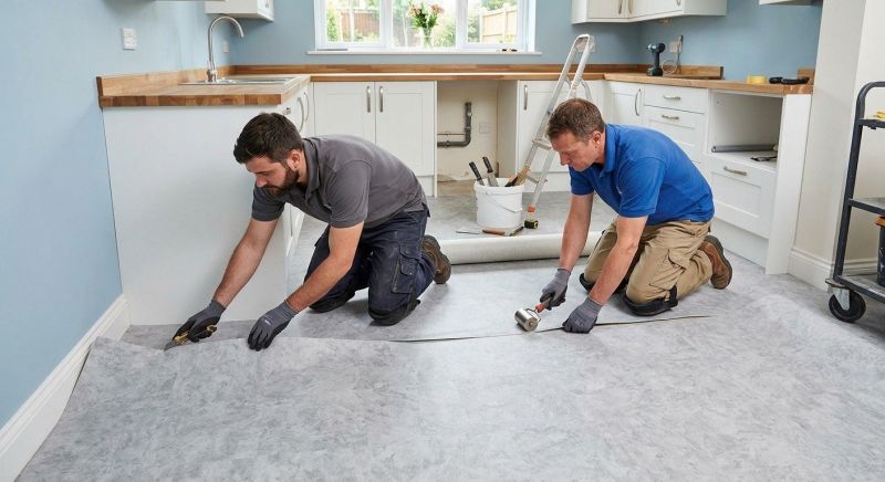 Linoleum Floor Installation in Fellsmere, FL